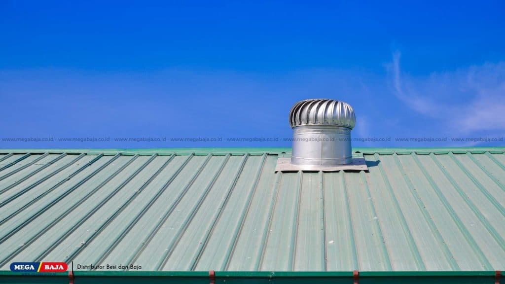 Gunakan Turbin Ventilator di Atap