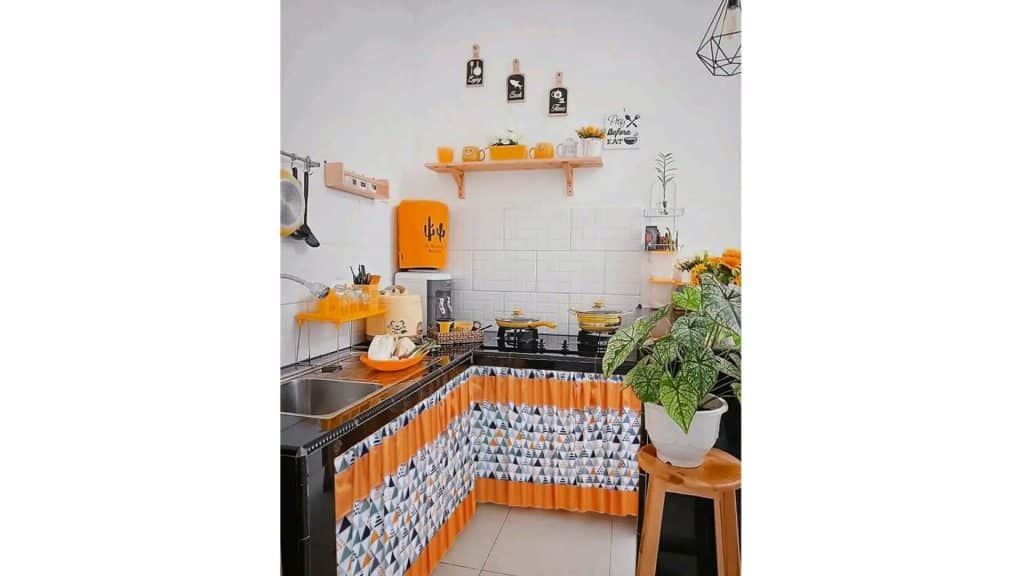 Menyembunyikan Tata Letak Dapur