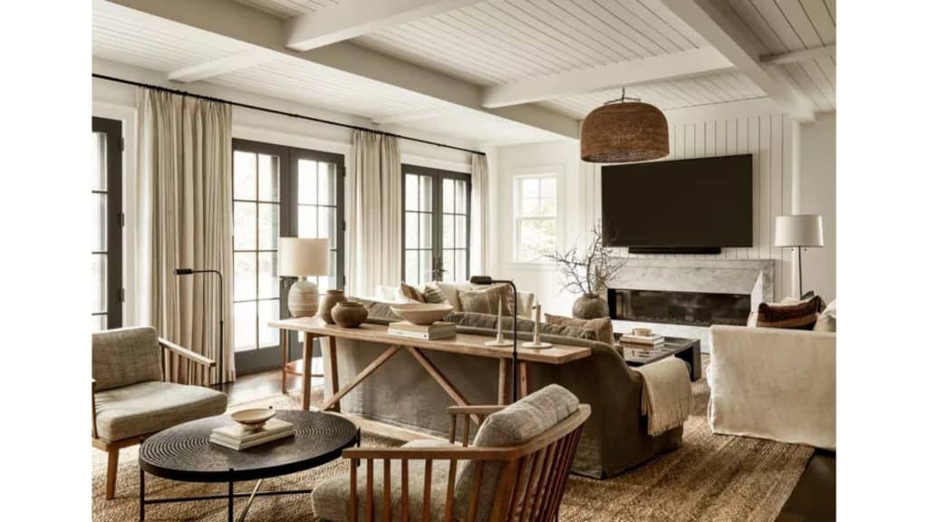 Coffered Ceiling dengan Panel