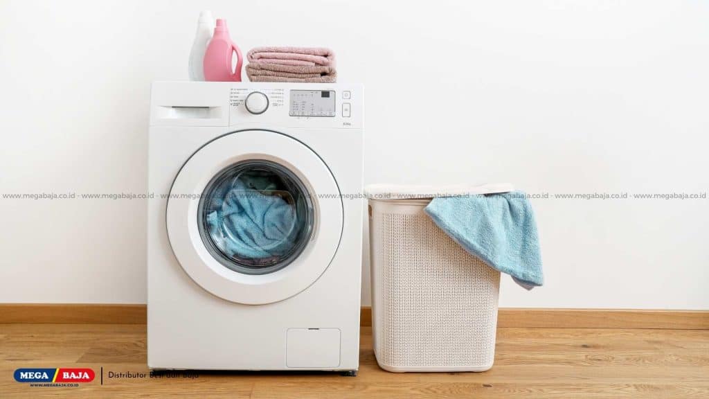 Letakkan Mesin Cuci di Tempat Aman