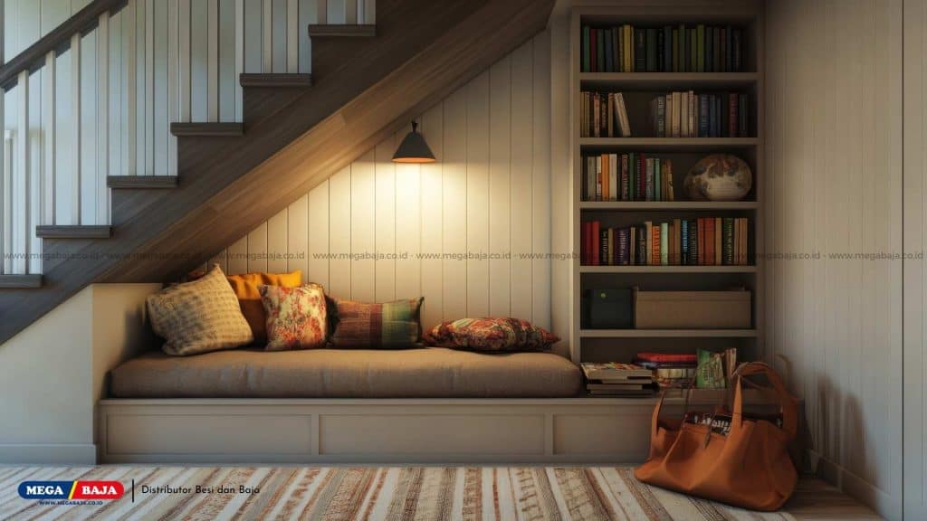 Pemanfaatan Area di Bawah Tangga