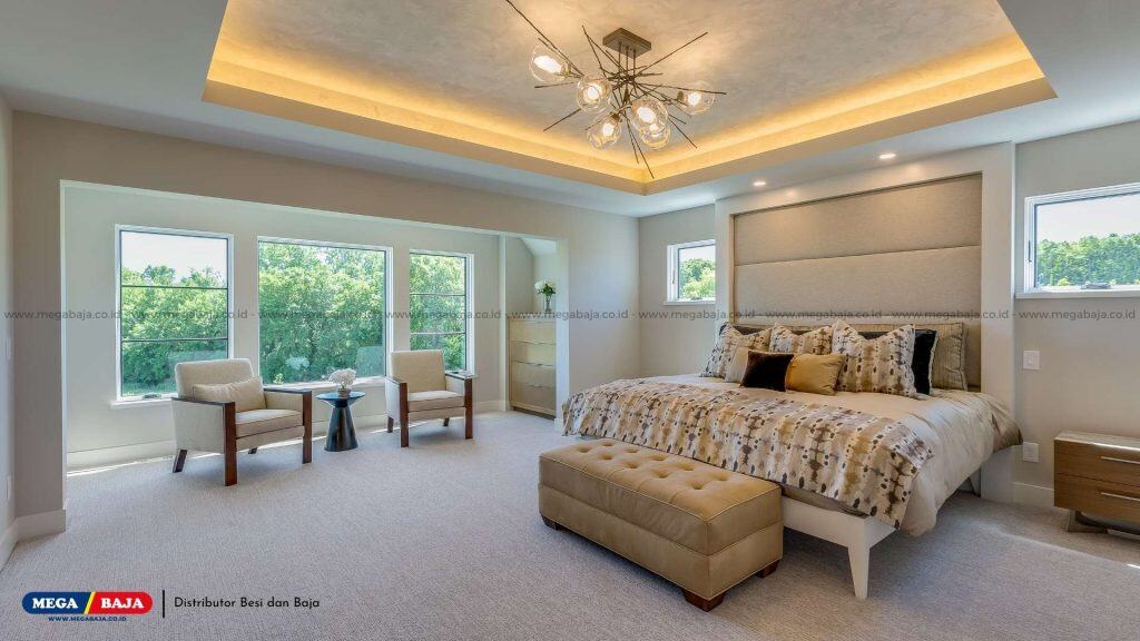 Kamar Tidur di Area Depan Rumah