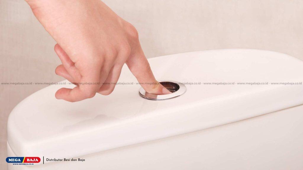 Perbaiki Tombol atau Tuas Flush