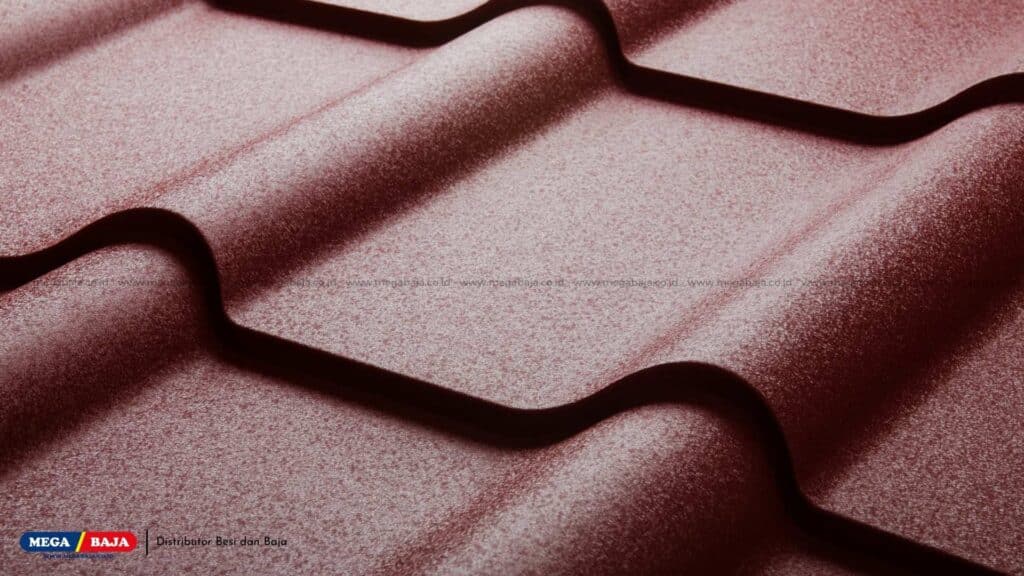 Genteng Metal Berpasir