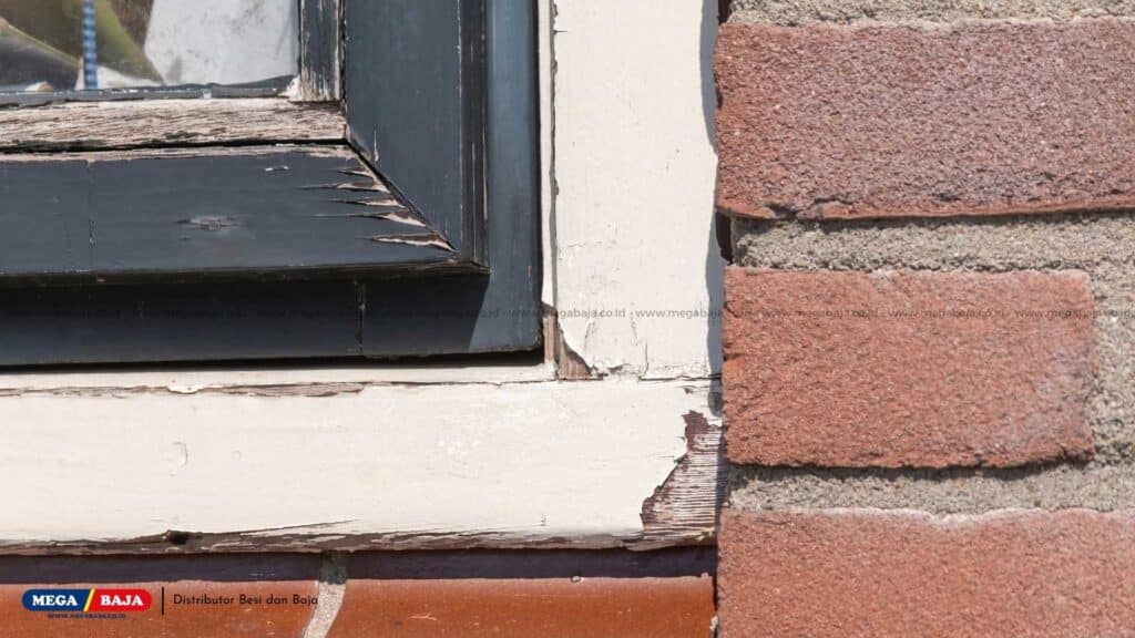 Kusen Jendela Sudah Rusak atau Lapuk