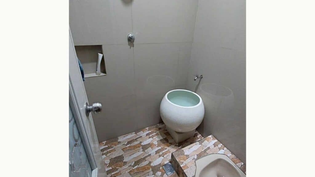 Bak Mandi Teraso Bulat