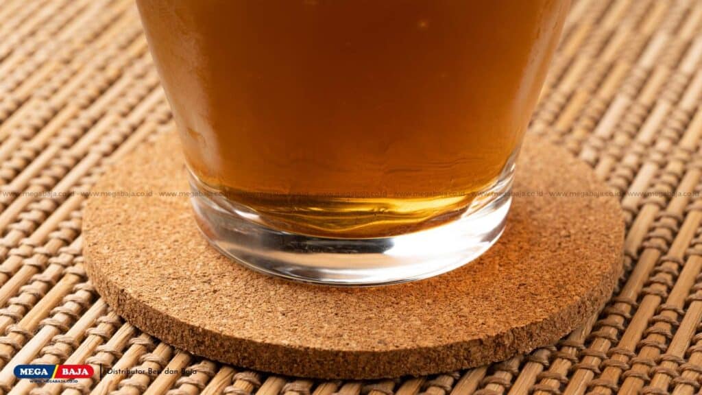 Gunakan Tatakan untuk Gelas