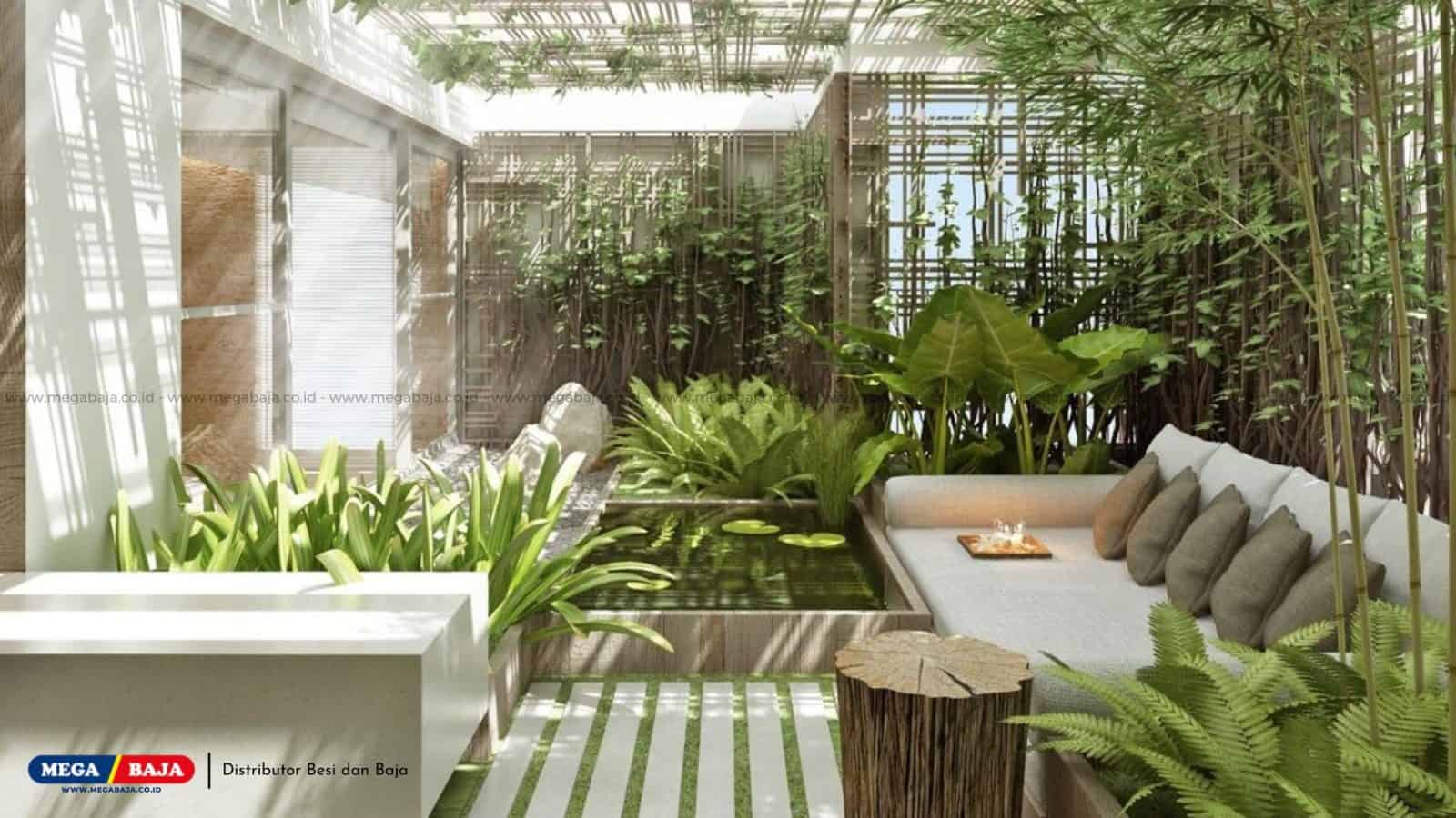 12 Desain Taman Minimalis Unik, Halaman Rumah Jadi Makin Cantik