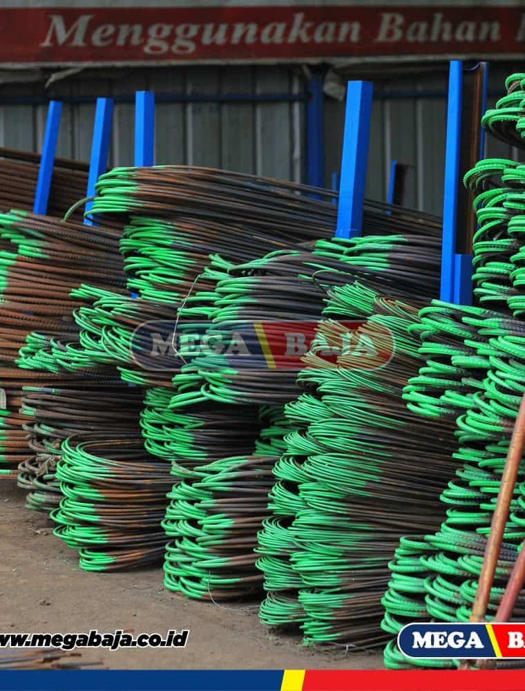 Besi Beton LTS Ulir 8 mm X 12 M - Lurus TS 420