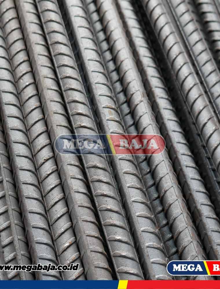 Besi Beton LTS Ulir 36 mm X 12 M - Lurus TS 420