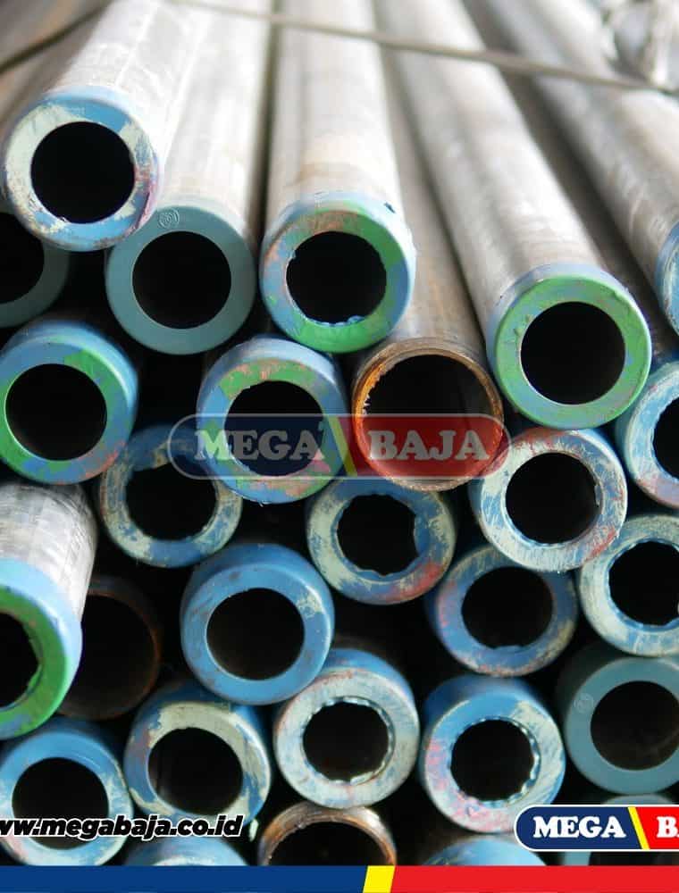 Pipa Galvanis Spindo Drat 1 1/4" x 6 Grade Merah
