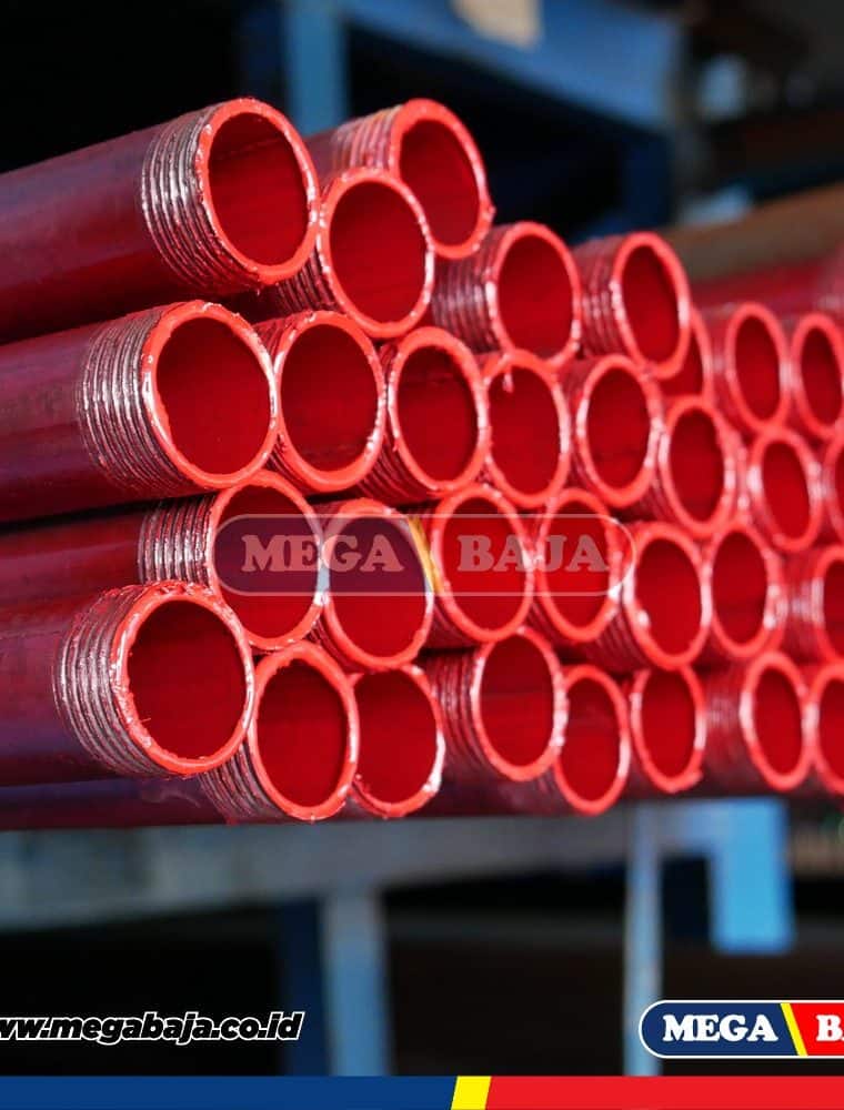 Pipa Galvanis 1/2" x 6 - Grade Kuning