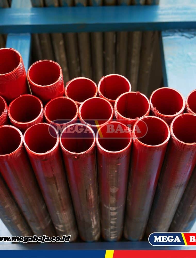 Pipa Galvanis 1/2" x 6 - Grade Merah