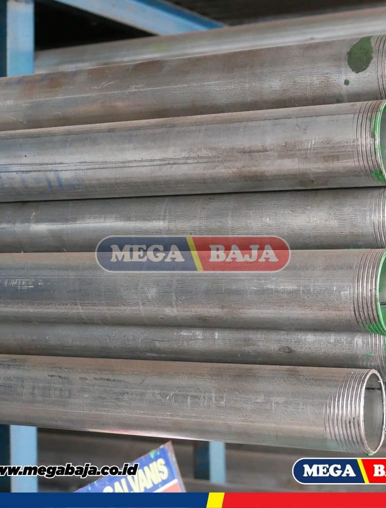 Pipa Galvanis 1/2" x 6 - 3,00 mm