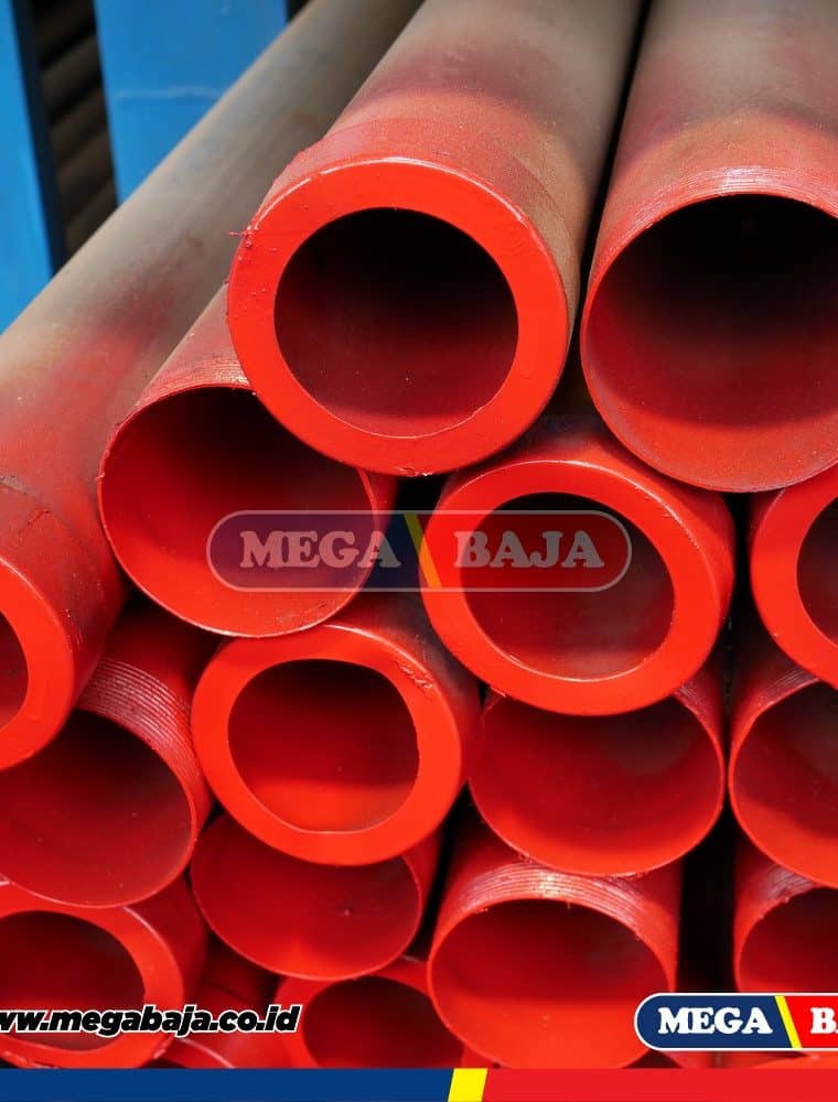 Pipa Galvanis 1" x 6 - Grade Biru
