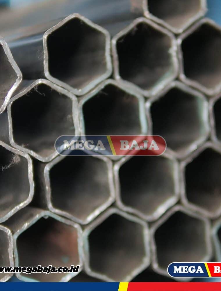 Pipa Galvanis Hexagonal 1 1/4" - Grade Orange