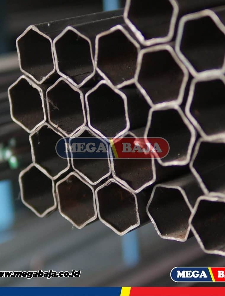 Pipa Galvanis Hexagonal 2" - Grade Hijau Muda