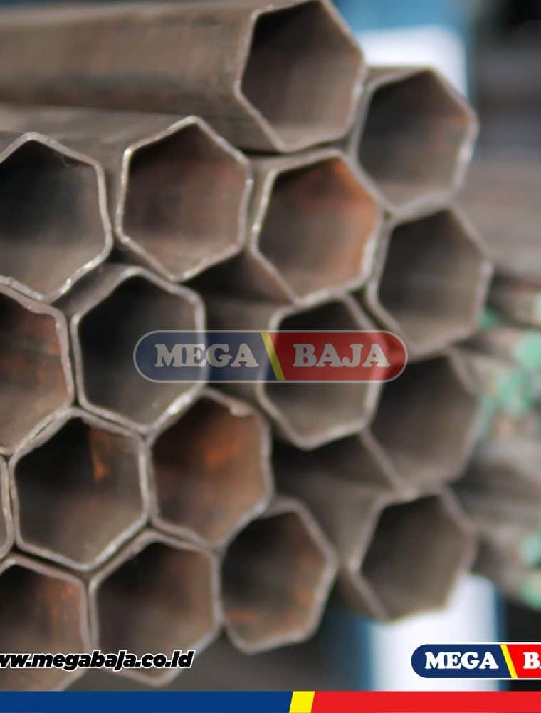 Pipa Galvanis Hexagonal 3" - Grade Hijau Muda