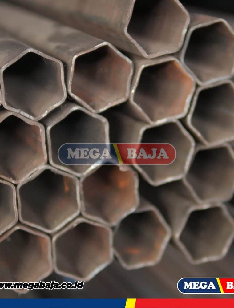 Pipa Galvanis Hexagonal 4" - Grade Orange