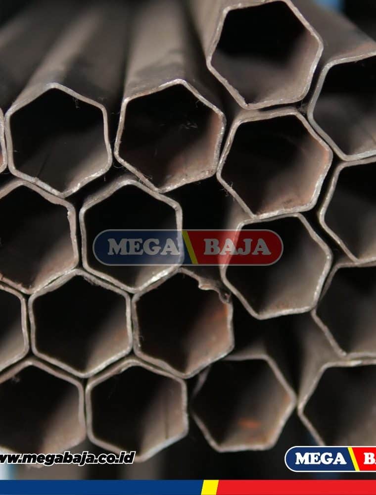 Pipa Galvanis Hexagonal 4" - 2,5MM
