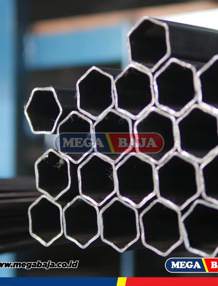 Pipa Galvanis Hexagonal 3/4" - Grade Merah