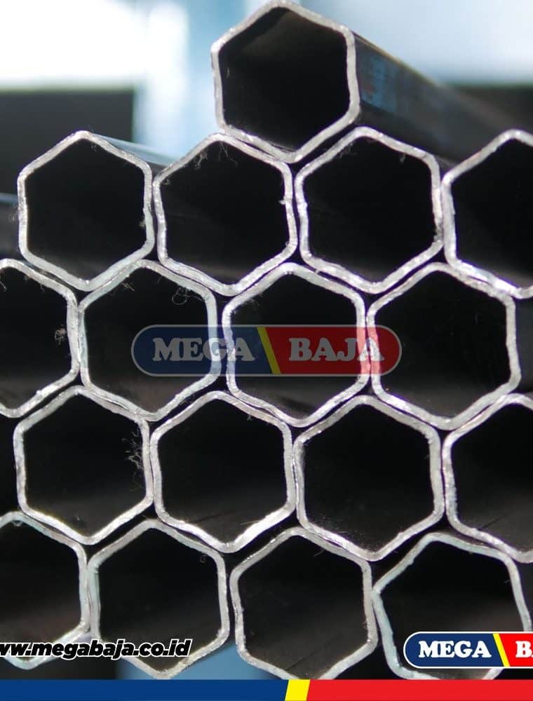 Pipa Galvanis Hexagonal 3/4" - Grade Kuning