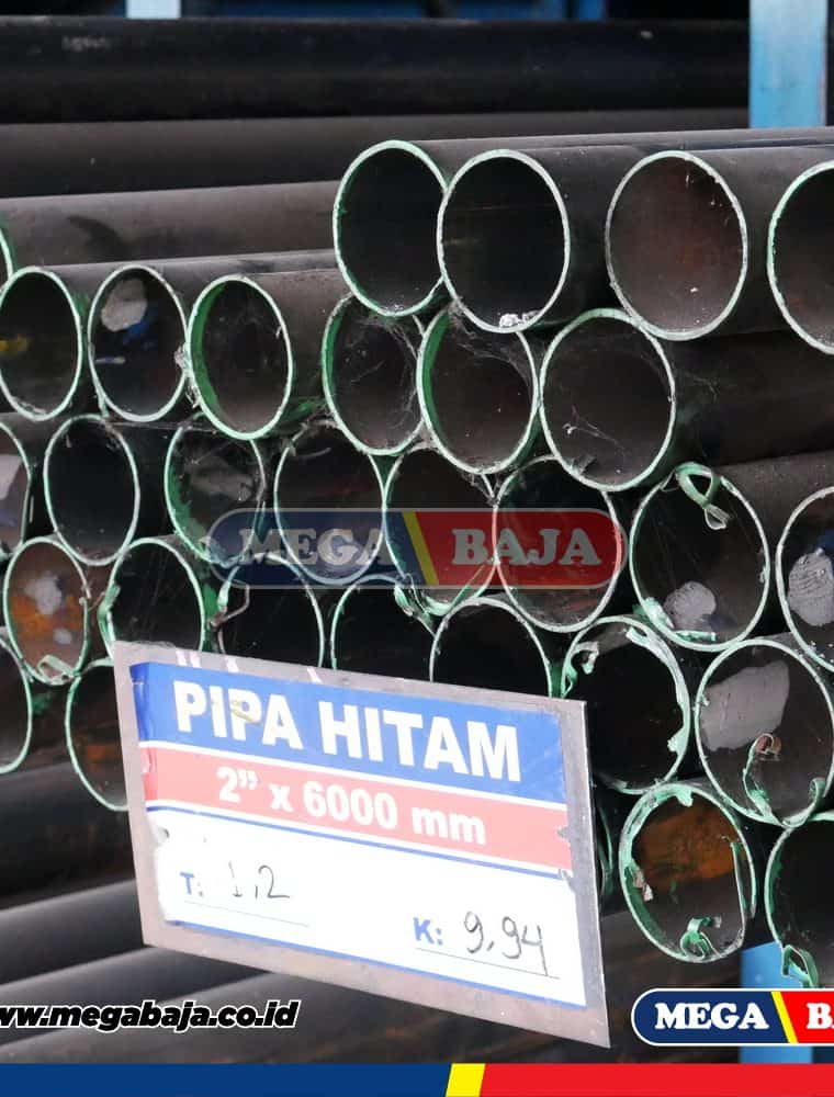 Pipa Hitam 2 1/2" x 6 - 2,40 mm