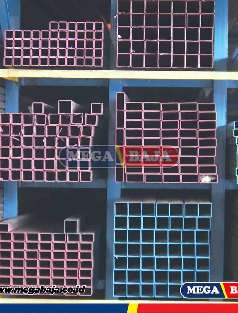 Hollo Hitam 75 mm X 150 mm X 6.000 mm - 5,00 mm
