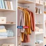 Keunggulan dan Kekurangan Open Wardrobe yang Penting Diketahui