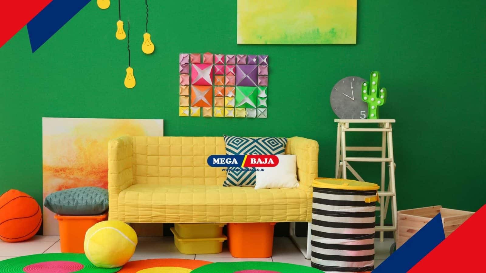 Lebih Berani dengan Desain Interior Colorful, Intip Manfaat, Tips, dan Inspirasinya di Sini!