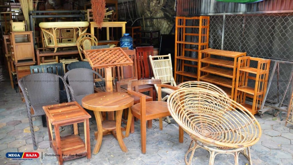 Mebel dan Furniture Berdasarkan Materialnya