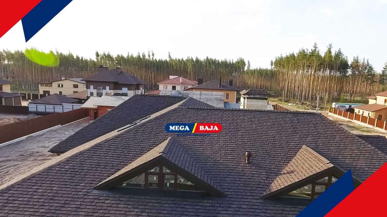 Atap Bitumen Mega Baja