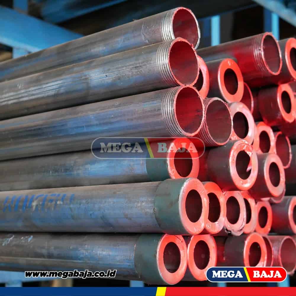 Pipa Galvanis 1/2" x 6 - Grade Biru