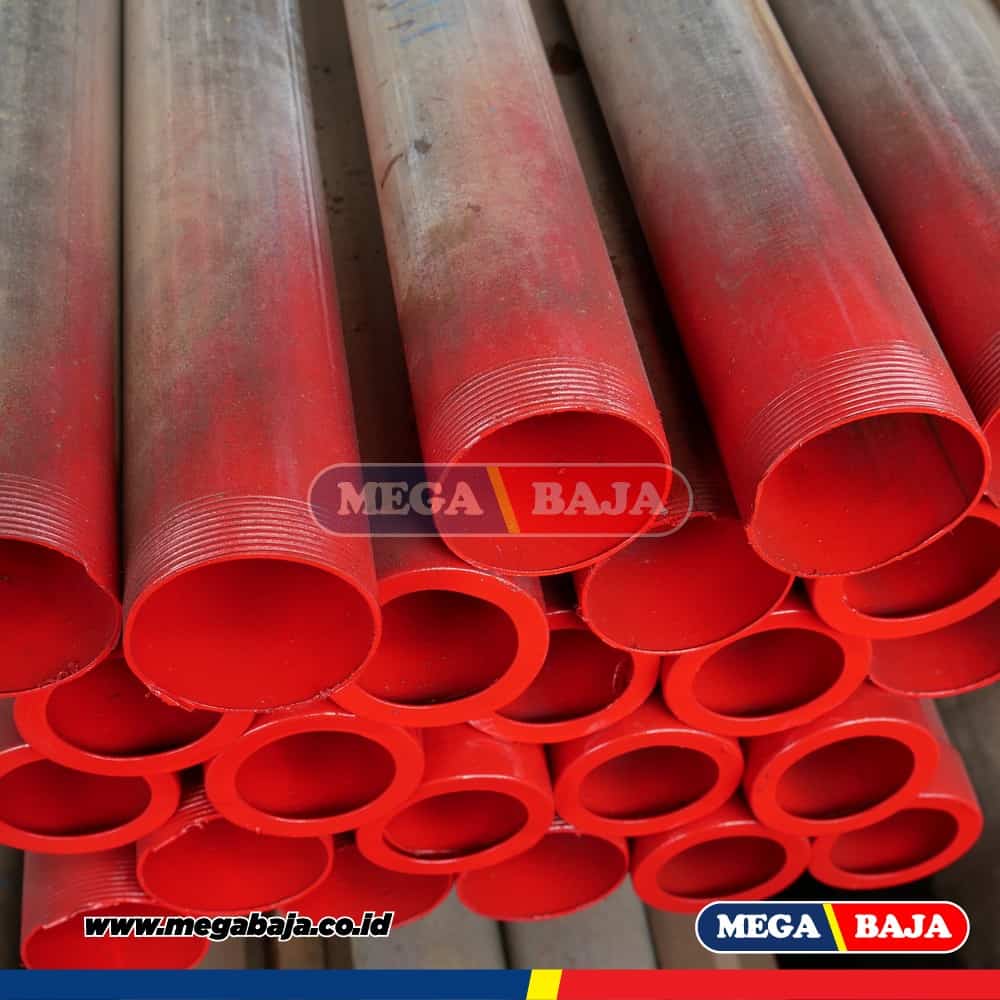 Pipa Galvanis 1/2" x 6 - SCH 40 Spindo