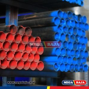 Pipa Hitam 1/2" X 6 - Spindo Tipis SNI